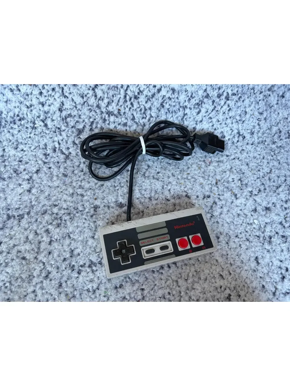 Nintendo NES Controller & Zapper Light Gun OEM Original Bundle Untested